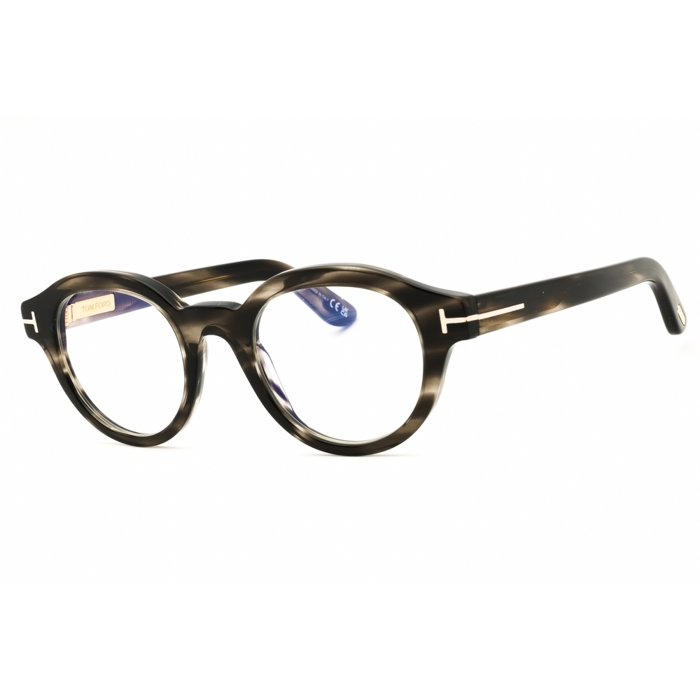 Tom Ford FT6037 Eyeglasses Havana Acetate Round
